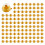 Conjunto de 300 mini caixas plásticas transparentes para cupcakes, bolos da lua, sobremesas, biscoitos e muffins. 1