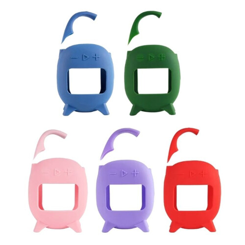 Silicone Protective Case for JBL Clip 5 Bluetooth-Compatible Speaker Full Cover Dustproof Thickened Protective Sleeve A