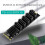 Κάρτα επέκτασης 5 θυρών 3X M.2 NGFF B-Key SATA Change, Κάρτα επέκτασης 6Gbps JM575 Chipset 2
