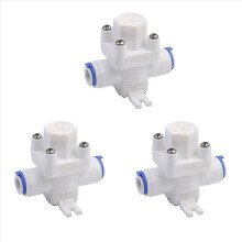 3x Wasserdruckventil 3/8 Zoll Reduzierventil Wasserdruckbegrenzungsregler für RO-System Wasserreglersteuerungen