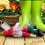 Tuinkabouterbeeld Stinkende tuinkabouter Grappige dronken tuinkabouter 4