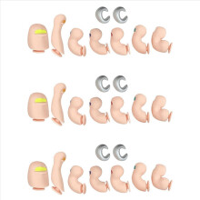3D Toe Charms for Clogs Bubble Slides Sandals, 21Pcs Funny Shoe Charms Decoration for Kids and Adults