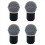 4PC BETA58A Microphone Head Microphone Capsule Replacement for BETA58A Wireless Microphone Capsule 1