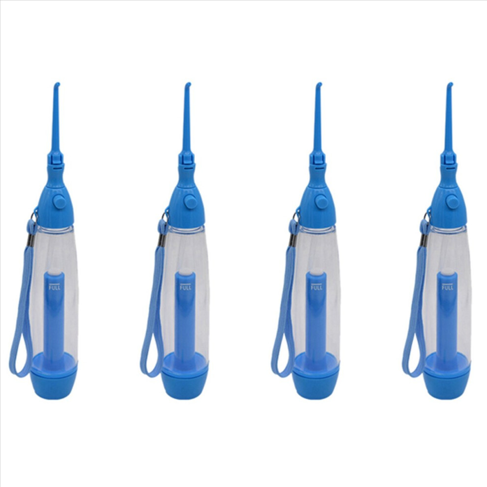 4X Oral Irrigator Clean the Mouth Wash Your Tooth Water Irrigation Manual Water Dental Flosser No Electricity Abs