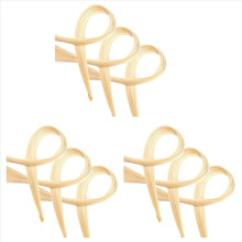 stuks vioolstrijkstokhaar vervangingsset, viool, 29,2 inch, vioolstrijkstokhaar, muziekstrijkstokhaar, viool, paardenhaar, wit