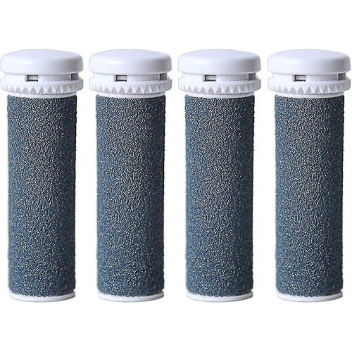 [4-pack] Extra grove vervangende rollers Compatibel met Emjoi Micro Pedi vervangende rollers