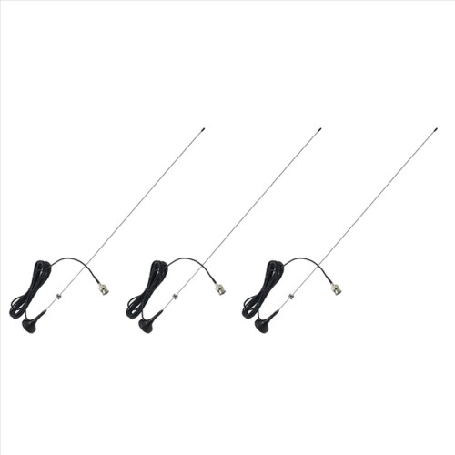 3X BNC-M UHF+VHF κεραία τοποθετημένη σε όχημα για UT-108UV