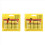 2X Sticky Fly Roll Sticky Flyboard Fly Stick Fly Stick Mosquito Paper Fly Roll 1