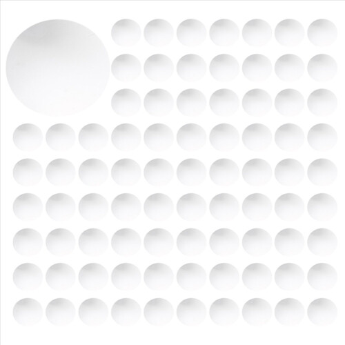 Conjunto de 300 Discos Dosadores de Vinho Prateados de 7,6 cm (3 Polegadas) com Bico Dosador Anti-Gotejamento para Servir Vinho