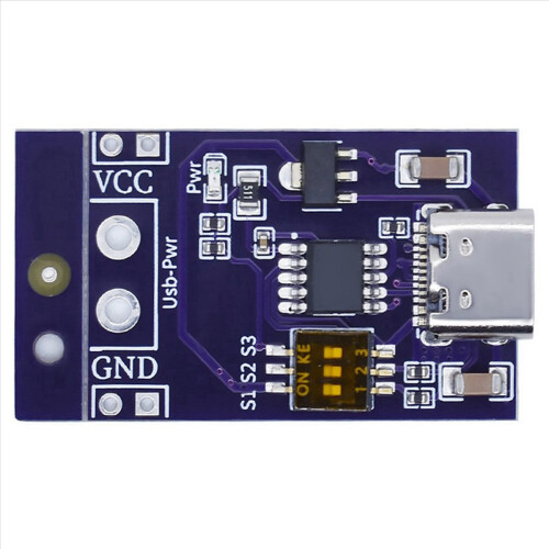 5X Type-C QC AFC PD2.0 PD3.0 naar DC Spoof Trigger Detector USB-PD Notebook Voeding Wisselbordmodule 1