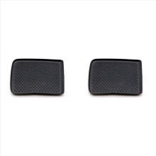 2X 1K0863301B 9B9 1K0862531A Golf MK5 MK6 2009-2016 musta pullon keskikonsolin kumimatto