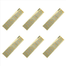 Conjunto de 6 adesivos com notas musicais para escala de guitarra, mapa de trastes, ideal para iniciantes e praticantes de guitarra de 6 cordas.