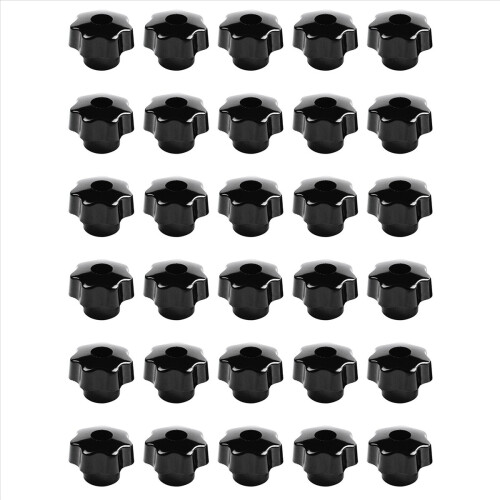30 Pieces Grip Knobs, Female Thread Diameter 8mm, Head Diameter 40mm