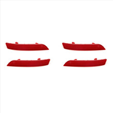 2x Achterbumperreflectorlicht voor 508 508 2010 2011 2012 2013 2014 Achterbumperlichtbalk Waarschuwingslamp