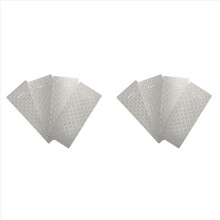8 pietre per affilatura diamantate, con tappetino antiscivolo, grana 400/600/1000/1200, pietra per affilare a nido d'ape per affilatura in cucina