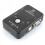 Switch KVM duplo com 2 portas VGA, USB 2.0, compatível com mouse e teclado, resolução 1920x1080. Compartilhamento de vídeo e divisor VGA. 3