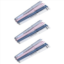 12er-Set niedliche Panda-Maus-Gelstifte (0,35 mm) – Radierbar – Ideal für Schule und Büro – Geschenkidee für Schüler