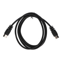 Cavo MIDI resistente, anima in rame puro, doppia schermatura, connettore DIN a 5 pin, prolunga MIDI per tastiera, sintetizzatore, chitarra e altre