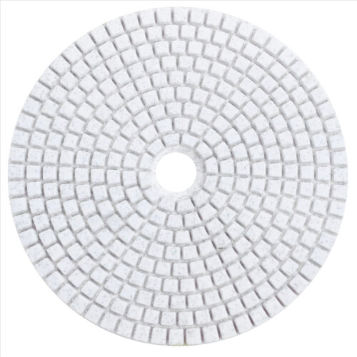 Conjunto de 6 discos de polimento diamantados para mármore, 125 mm (5 polegadas), grão 30. 2