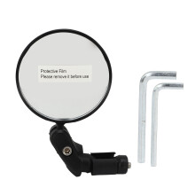 Robuster Fahrradspiegel für Lenker, wasserfester Rückspiegel mit HD-Konvexlinse, universell passend für Rennräder, Mountainbikes und E-Bikes