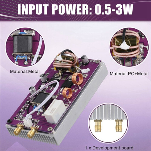 50W Portable Shortwave Power Amplifier Module Transceiver with Low-Pass Filter LPF Supporting 2Mhz-30Mhz Frequency Range 2