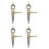 4X Leather Craft Rotating Craft Tool Diy Wing Divider Adjustable Steel Leather Rotating Tool 1