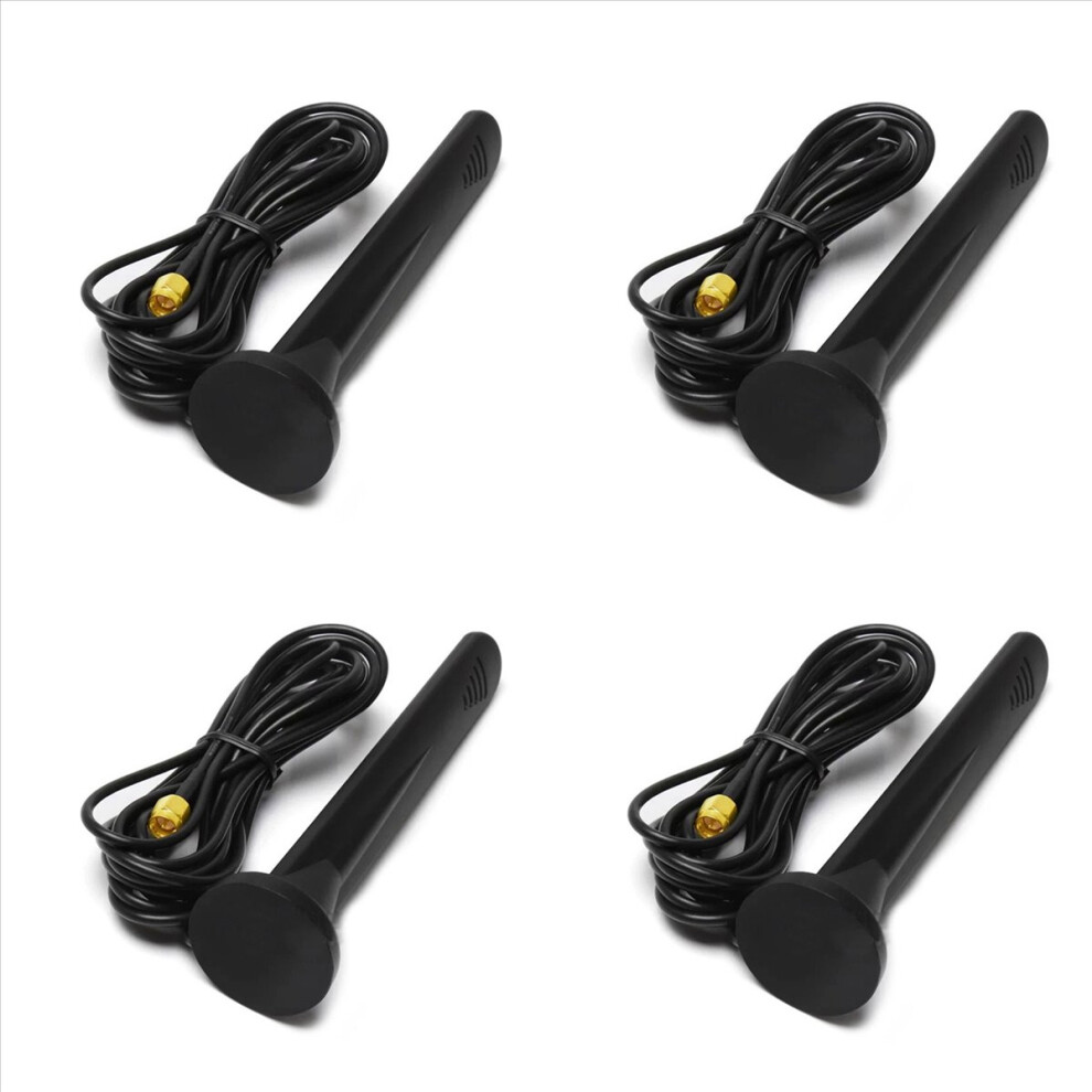 4X Gsm Gprs 3G 4G 5G Antenna Outdoor High Gain 15Dbi 600-6000Mhz Sma Male Waterproof Magnetic Sucker Antenna For Router 4853316779834