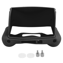 Étui de protection pour télécommande de drone, coque en silicone antichoc avec surface nervurée renforcée, compatible avec les contrôleurs DJI