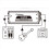 3X SD202 Passive DI Box Impedance Conversion DI BOX Electric Guitar Direct Connection Box Effect 4