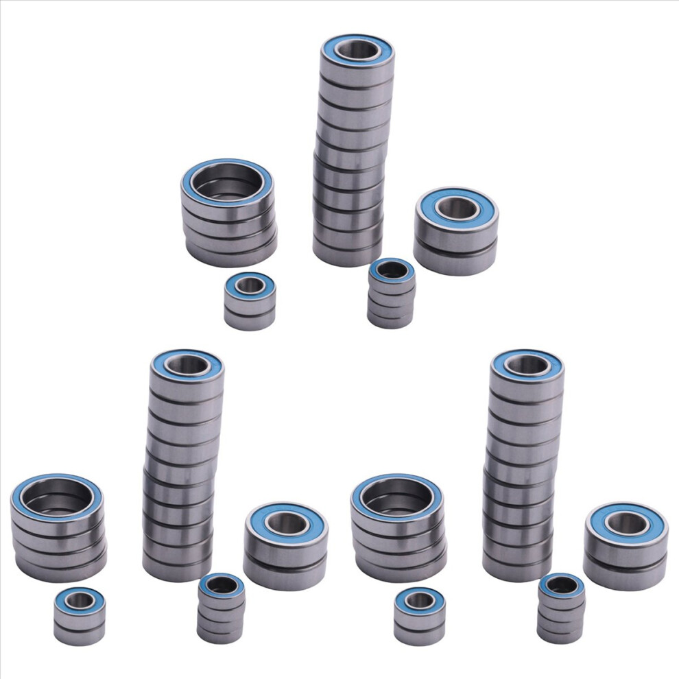 66Pcs Rubber Sealed Bearing Kit For Arrma Kraton Outcast Notorious Senton Mojave 6S Rc Car Upgrade Parts 4853316777281