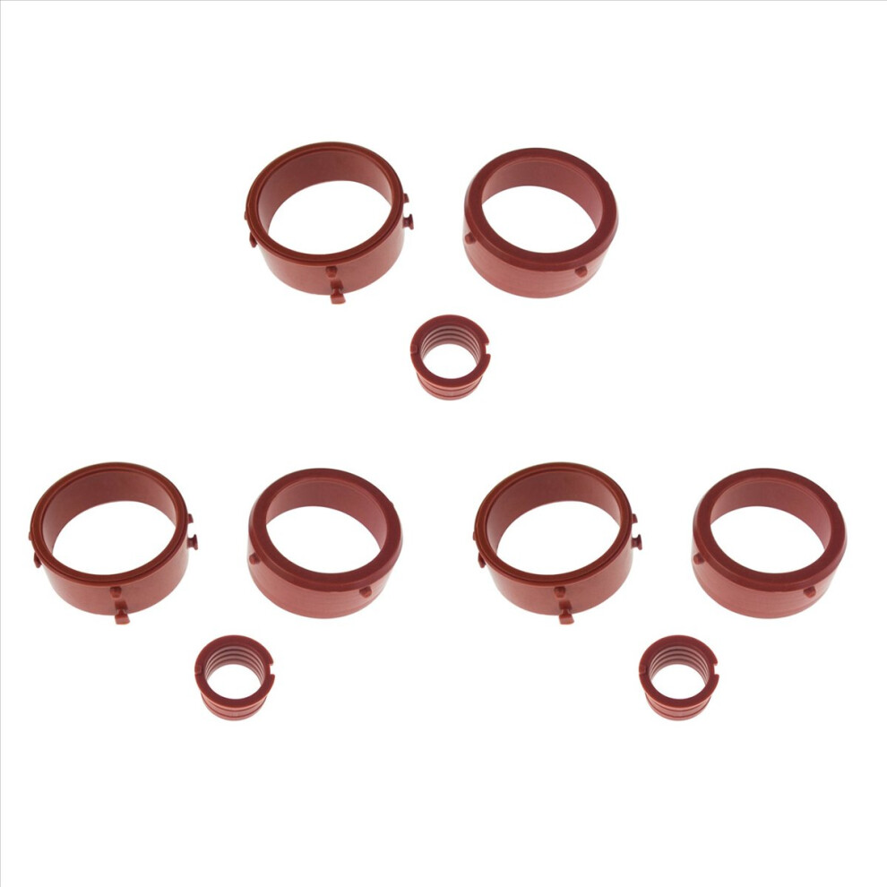 3X Turbo Intake Seal + Inlet Seal + Breather Seal Kit For Om642 A6420940080+A6420940580+A6420940480 4853316787662