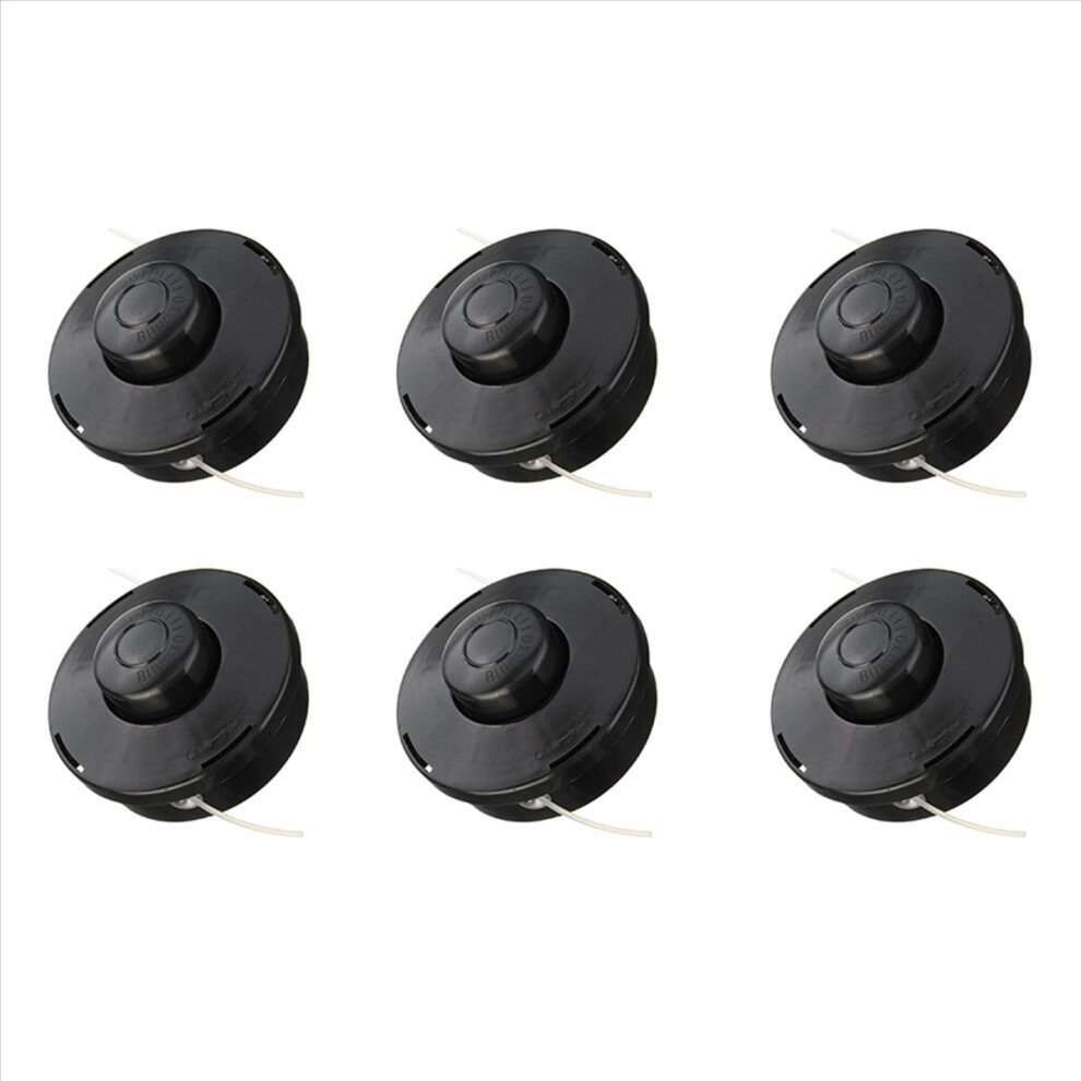 6X Replacement Petrol Trimmer Head Strimmer Bump Feed Line Spool Brush Cutter Grass 4853316779742