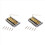 2x 6 χορδές Hardtail Saddle Bridge με κλειδί και βίδες για ηλεκτρική κιθάρα Strat Ανταλλακτικά 1