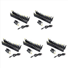 155 Stück Laptop-Gleichstromnetzteil-Adapterstecker AC/DC-Buchse Ladegerätanschlüsse Laptop-Netzteil-Konverterkopf