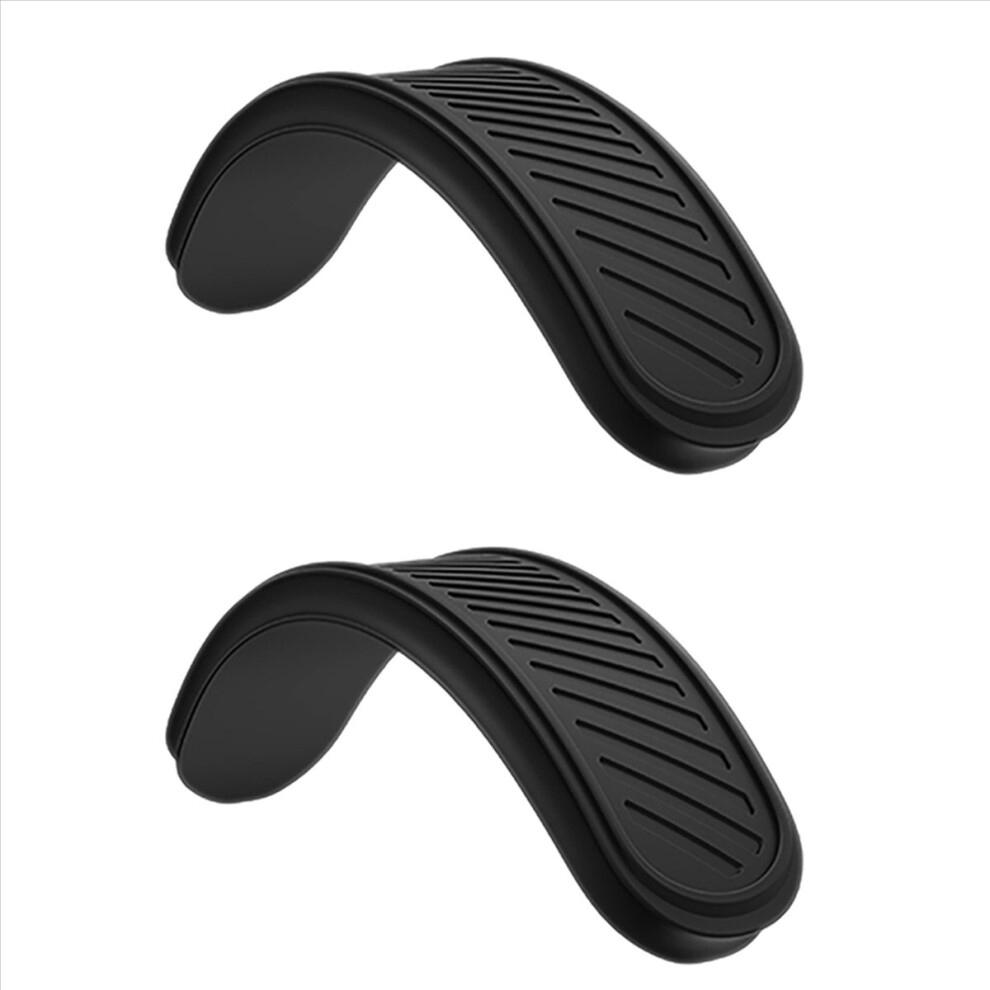 2X Silicone Headband Cover For Max Headphone Washable Cushion Case Ear Pads Cushion Cover Black 4853316778639
