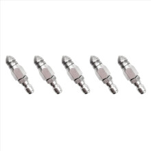 Bocal de Jato para Esgoto para Lavadora de Alta Pressão 5X com Aço Inoxidável, Design Ergonômico, Conector Rápido de 1/4"