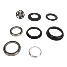 Hoogwaardige, afgedichte balhoofdlagers met stalen ring, corrosiebestendige en waterdichte aluminiumlegering, CNC-gefreesde fietsstuurlagers.