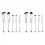 2x Perlen-Make-up-Pinsel, Silikonperlen, DIY-Make-up-Kosmetikpinsel-Set, Perlenpinsel-Set zum Selbermachen 1