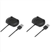 2x USB nabíjací kábel, dátový kábel pre Huami Stratos Smartwatch 2/2S bezdrôtovú nabíjačku
