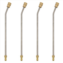 4x gootreiniger voor hogedrukreiniger, gootstang voor hogedrukreiniger / stang 1/4 inch snelkoppeling