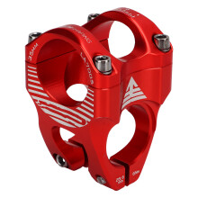 Korte stuurpen 31,8 mm, lichtgewicht aluminiumlegering, geschikt voor de meeste fietsen, eenvoudige installatie, glad oppervlak.