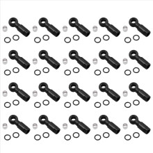 20X Bicycle Hydraulic Disc Brake Hose Needle Olive Head for XT XTR Cycling Brake Accessories Black