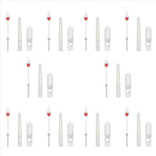 10x Zeigersatz SBDX001/SBDC001/SKX007/SRP777 für NH35 NH36 Uhrwerk, 3 Zeiger, grün leuchtende Zeiger