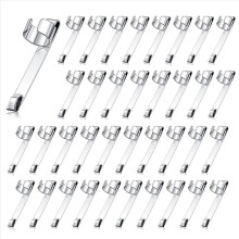 Metallene Stiftclips zum Aufschieben, Stifthalterclips zum Aufhängen, tragbar, 600 Stück