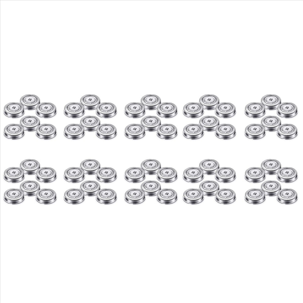 60 Packs SH30 Replacement Head Shaver Replacement Heads Compatible for Electric Shaver Series 1000, 2000, 3000