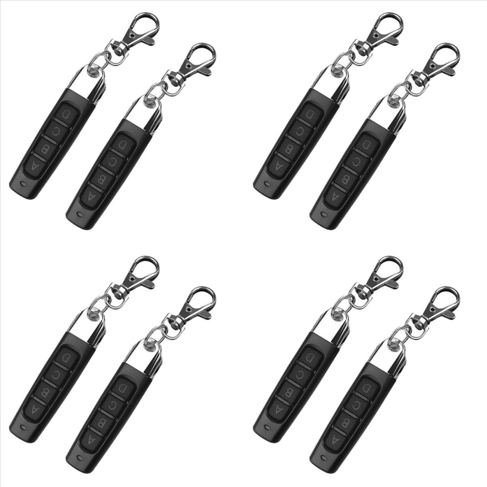 433Mhz Remote Control Garage Gate Door Opener Remote Control Duplicator Clone Cloning Code Car Key(8Pcs)A 4853316778028