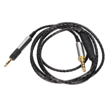 Cavo bilanciato maschio di aggiornamento per audiofili, rame senza ossigeno intrecciato a mano anti-groviglio con placcatura in argento, cavo audio