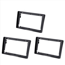 3X 2Din 9 Inch Auto Controle Fascia Audio Frame Radio Stereo Panel voor Granta 2011 - 2017 Fascia Frame
