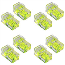 Conjunto de 8 Níveis de Bolha para Sapata de Flash, Dois Níveis de Bolha para Câmeras Digitais e Analógicas