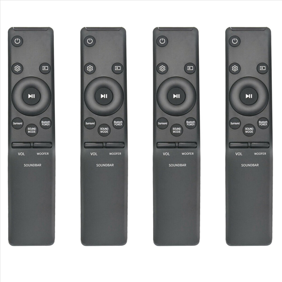 4X Ah59-02758A Replace Remote Fit For Soundbar -M450 -M4500 -M4501 -M550 -M430 -M360 -M370 4853316796534